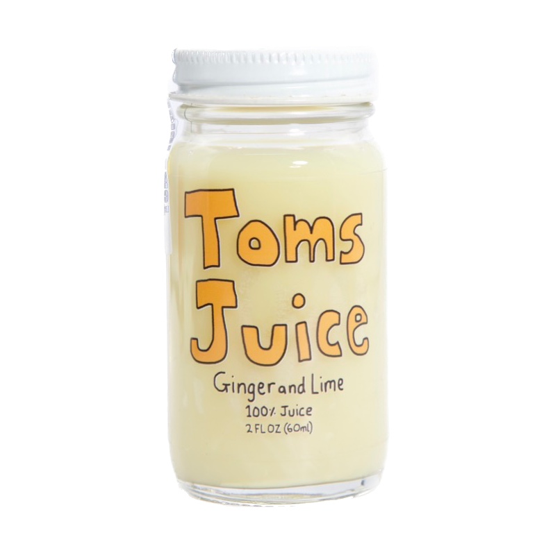 Toms Juice Ginger & Lime Shot at Happier Grocery