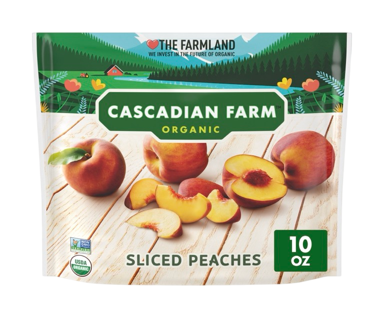 Cascadian Peaches Sliced at Happier Grocery