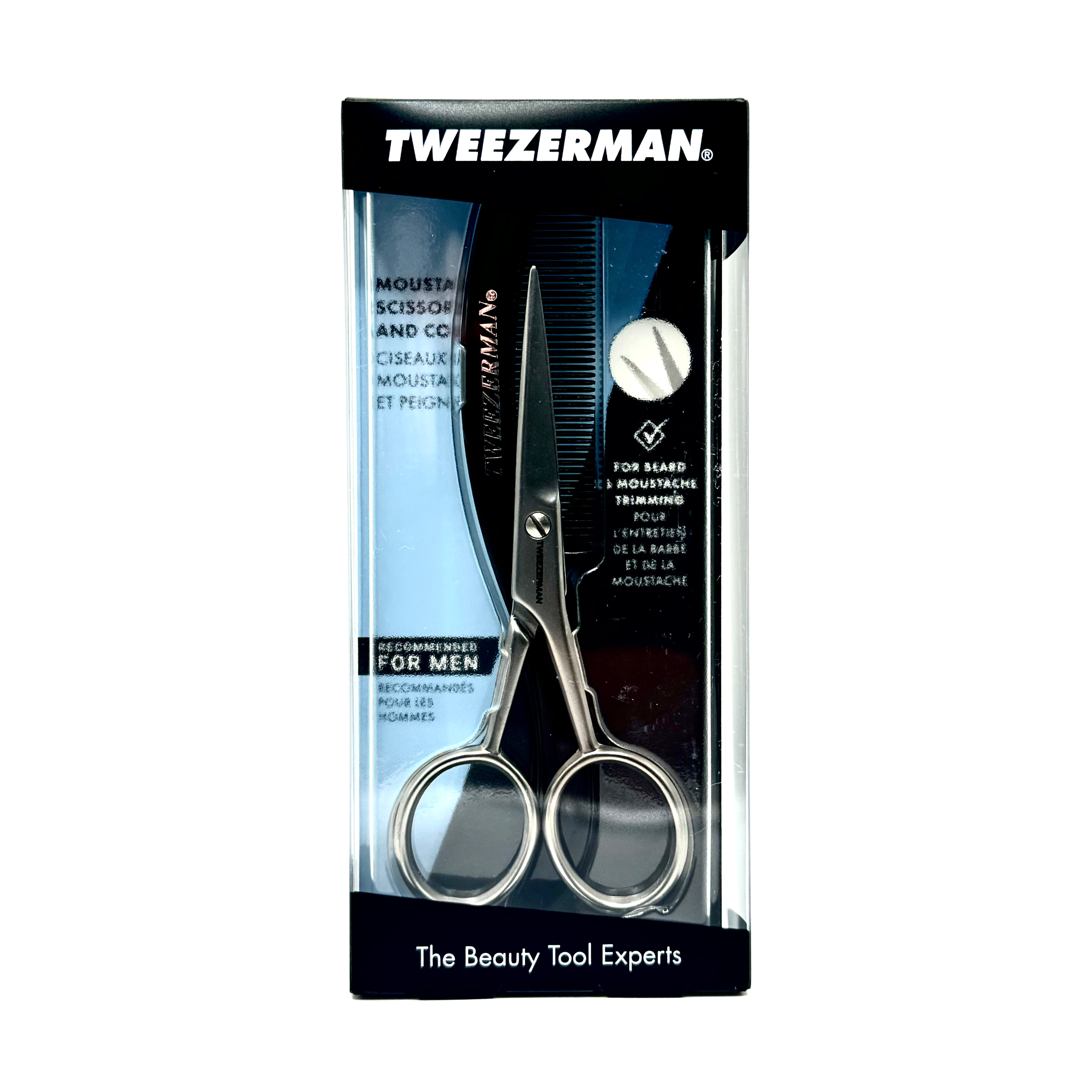 Tweezerman Scissors & Comb at Happier Grocery