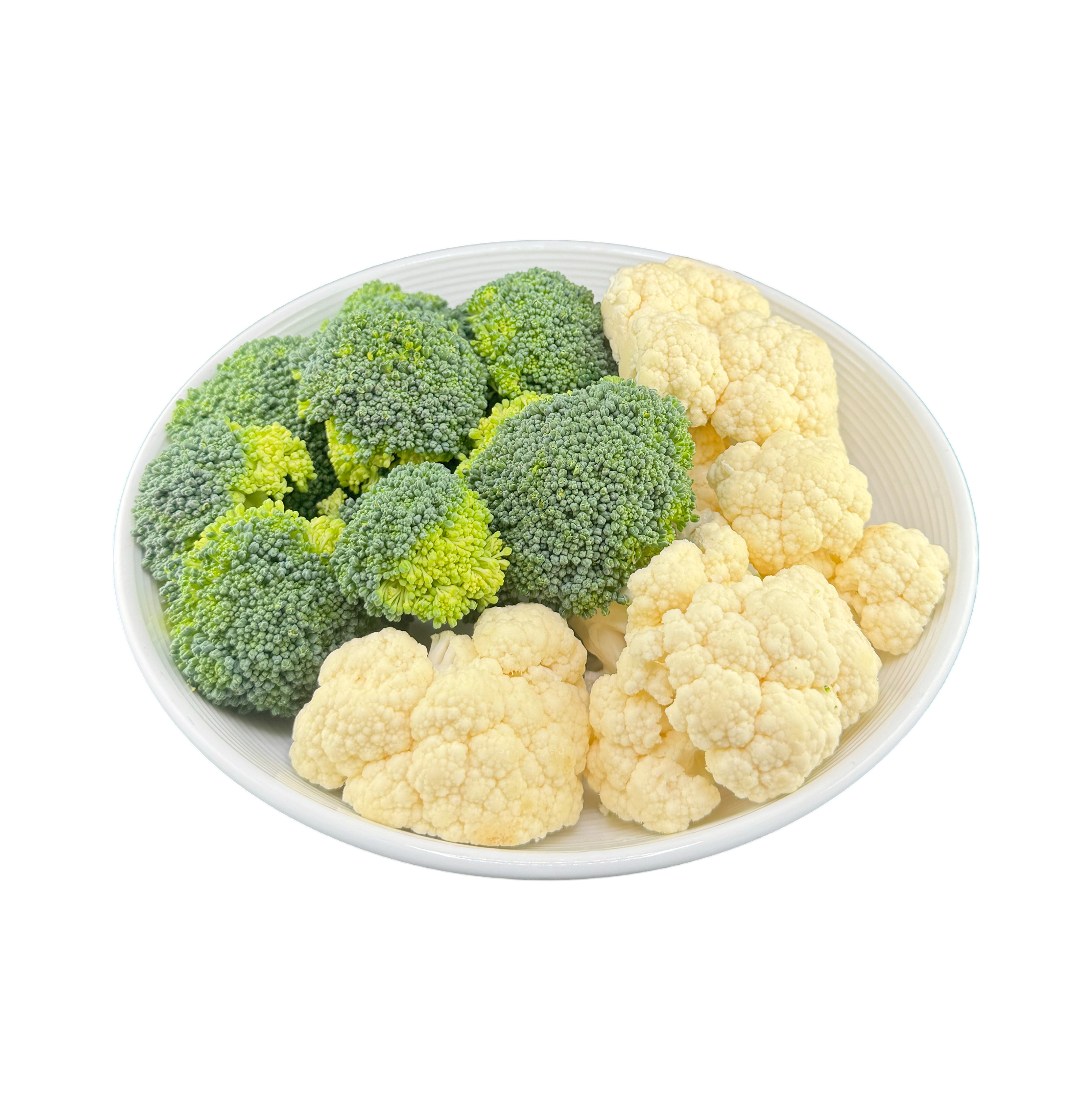 Organic Broccoli & Cauliflower Fresh Cut at Happier Grocery