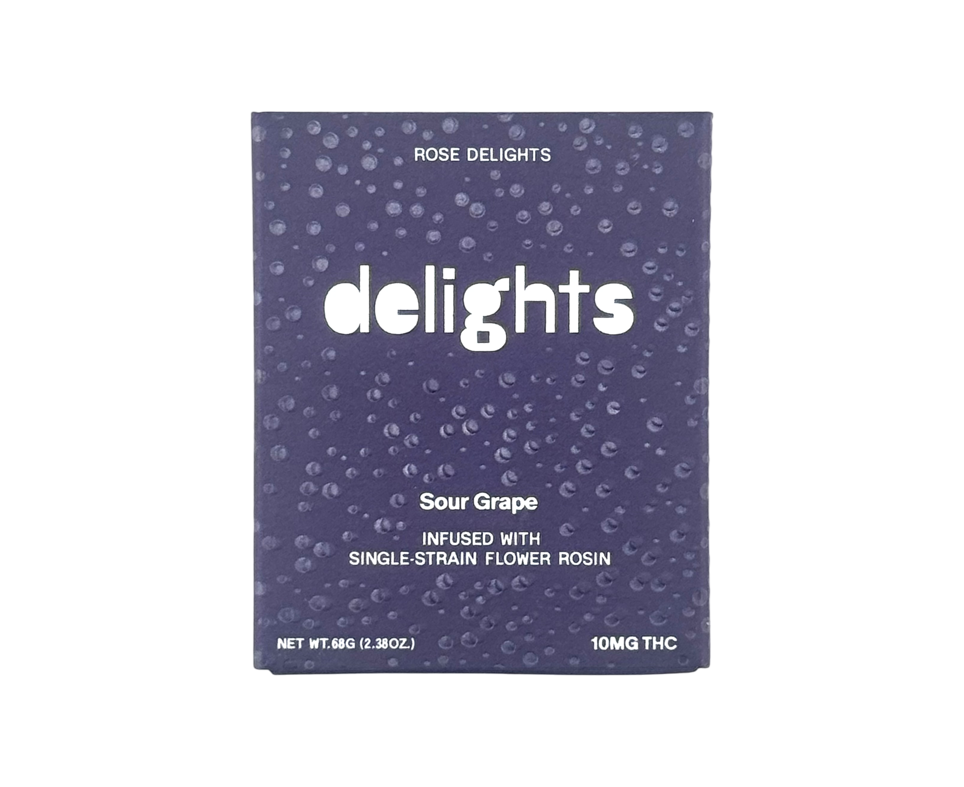 Rose Delights 10mg Sour Grape at Happier Grocery