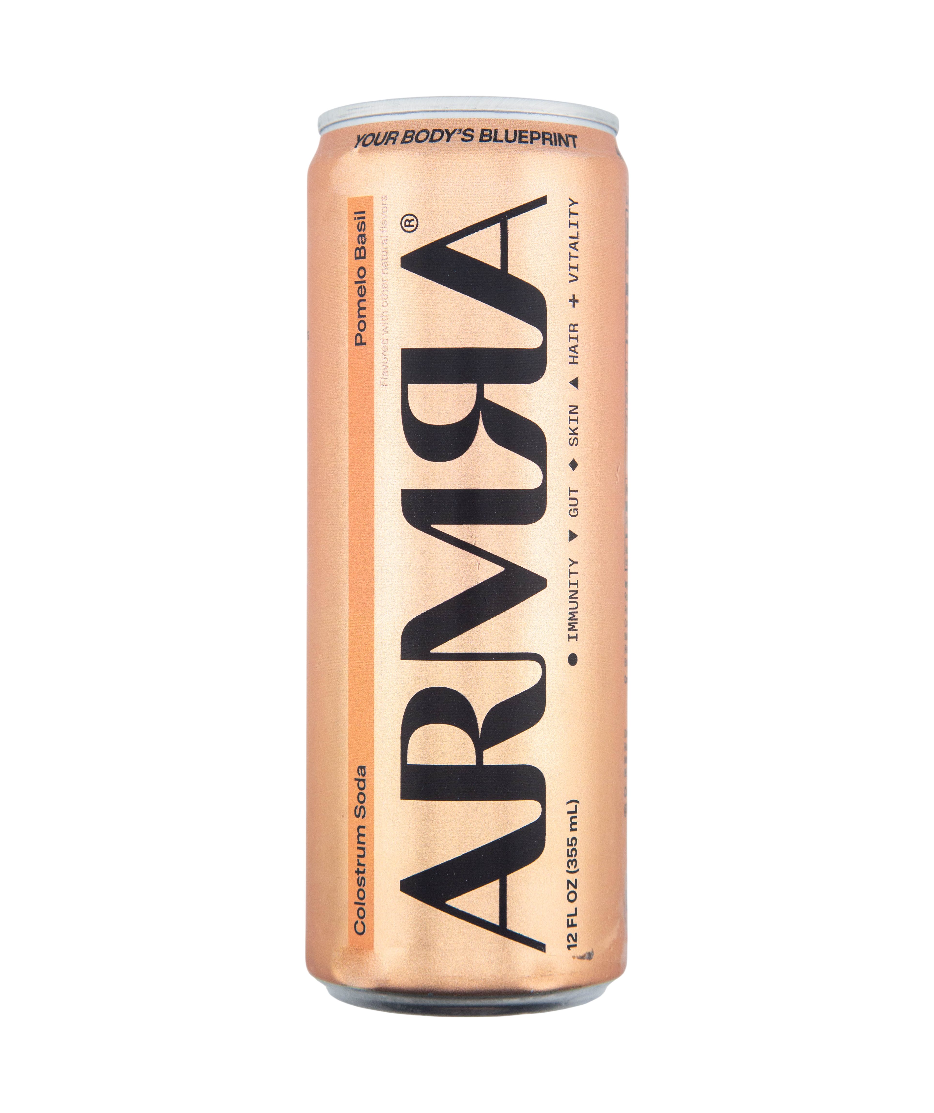 Armra Pomelo Basil Soda at Happier Grocery