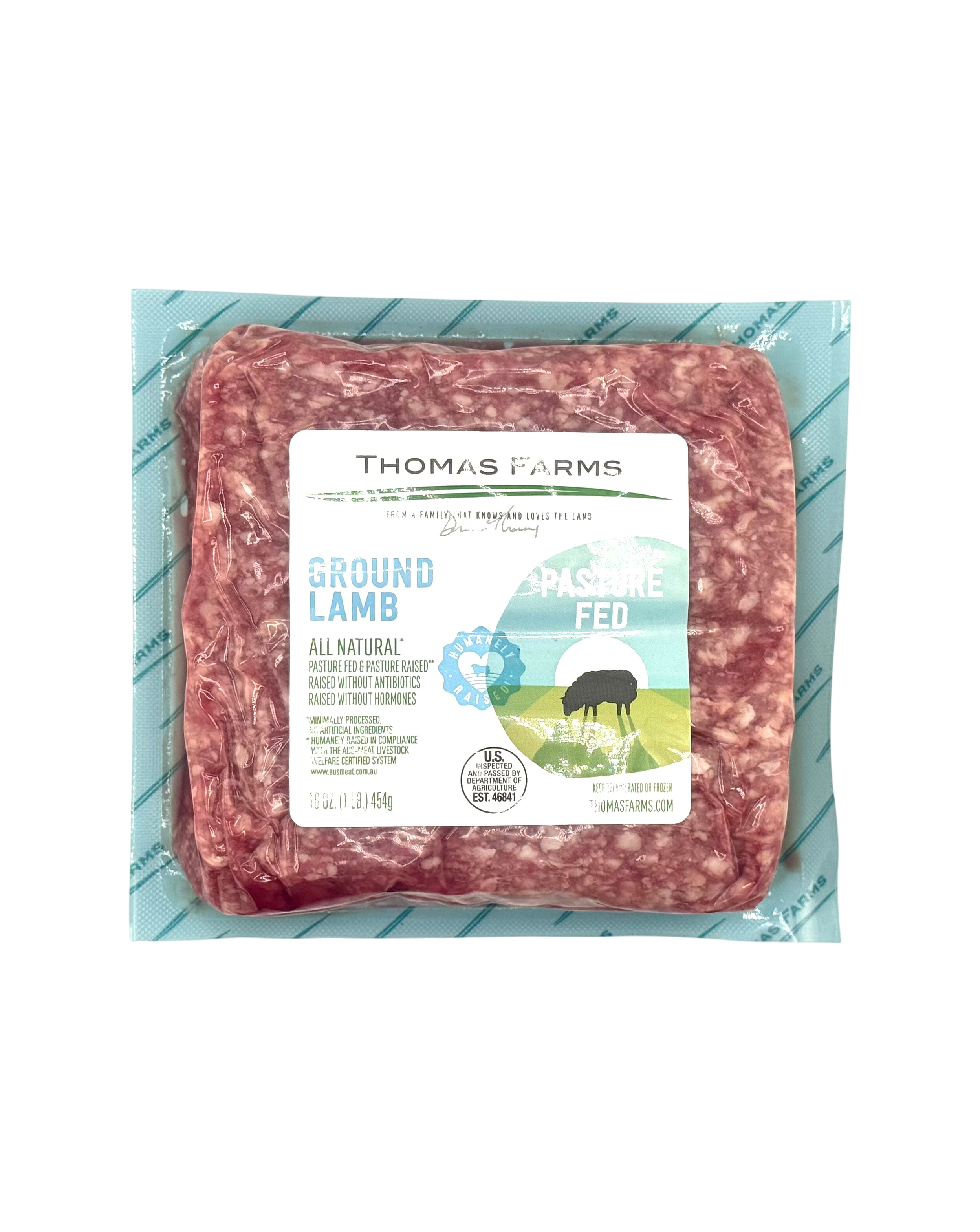 Thomas Farms Ground Lamb at Happier Grocery