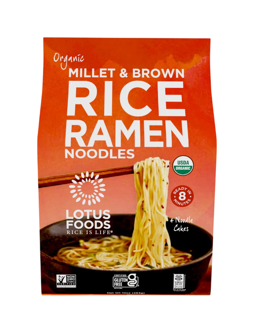 Lotus 4pk Millet Brown Rice Ramen at Happier Grocery