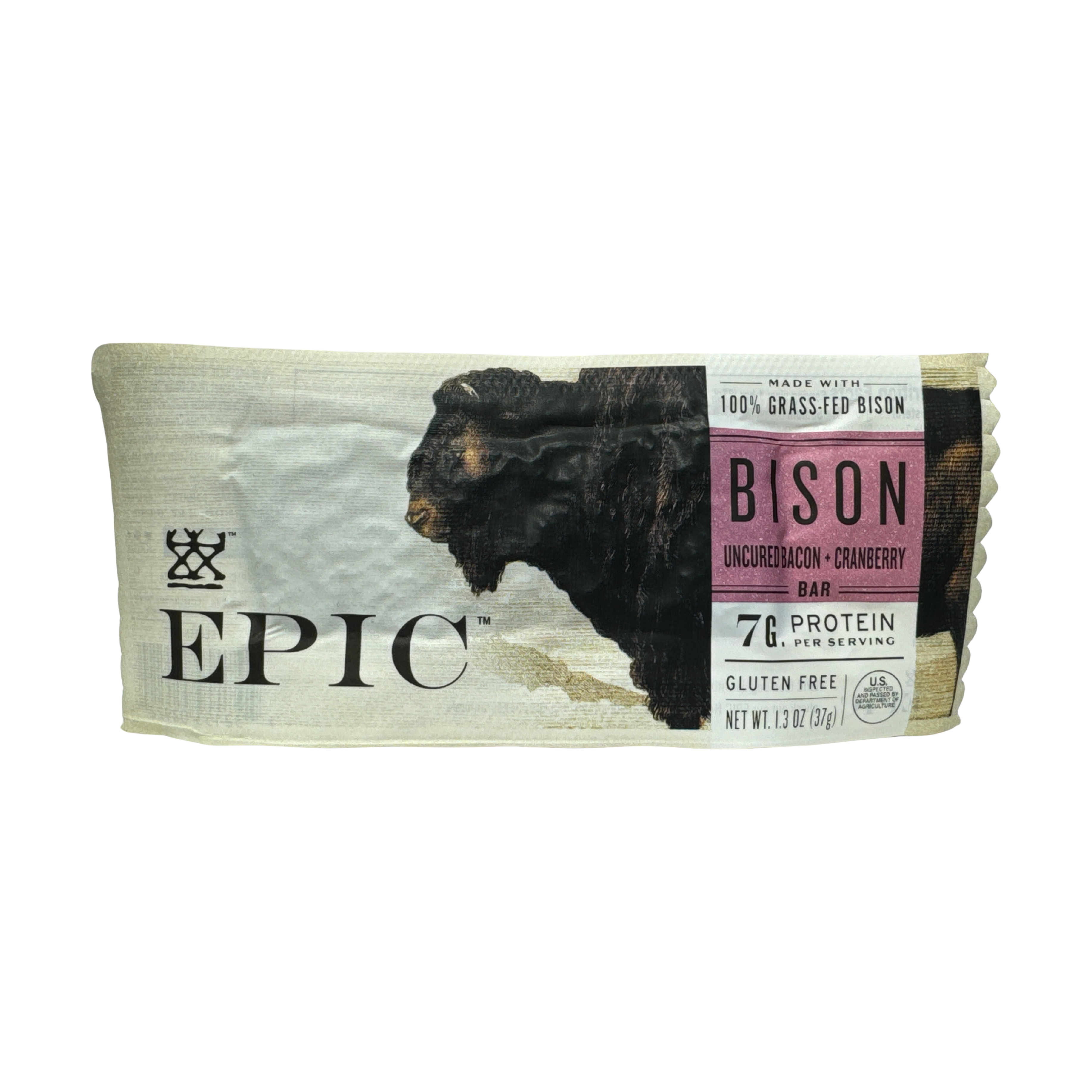 Epic Bar Bison Bacon Crnbrry at Happier Grocery