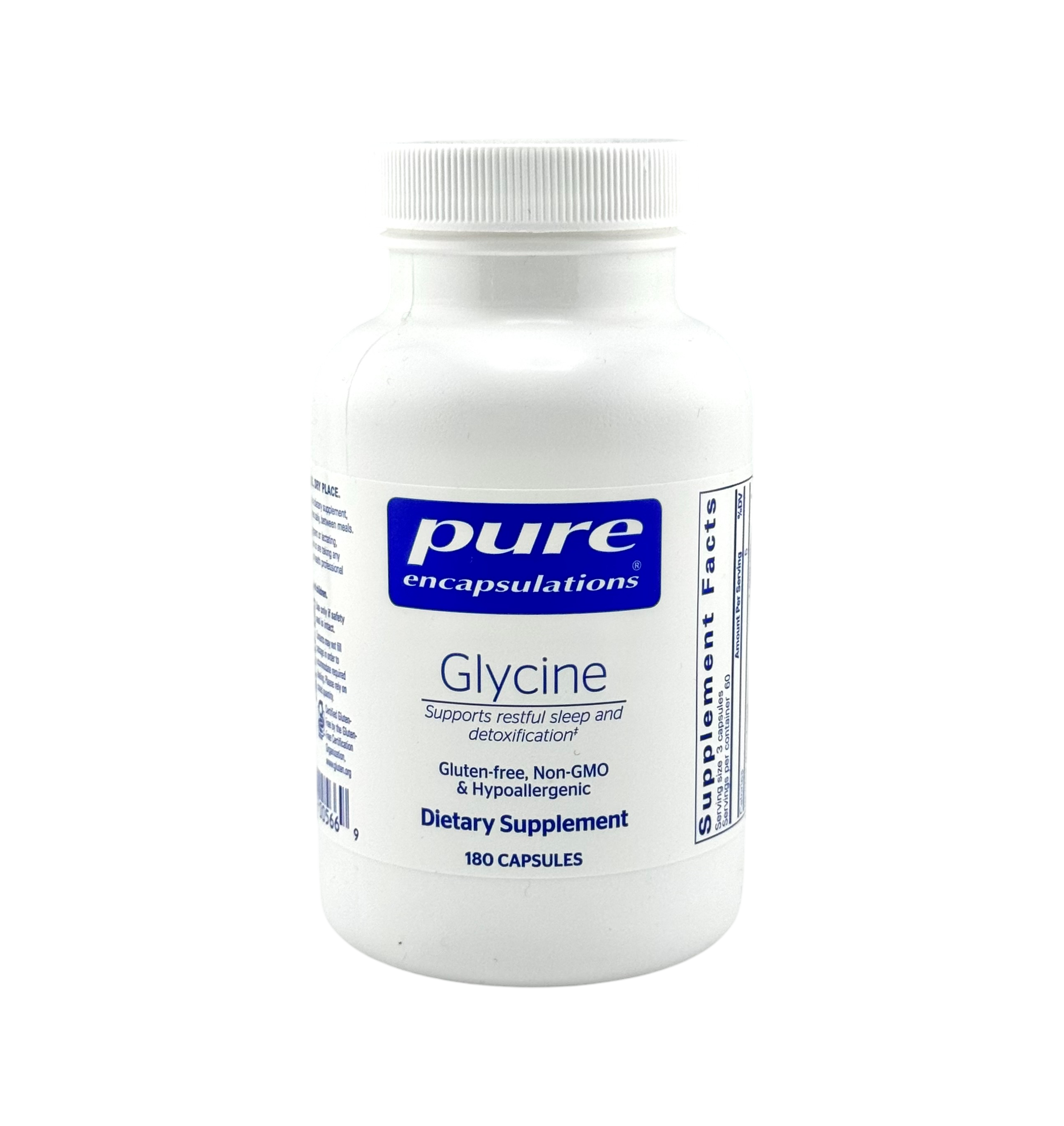 Pure Encapsul Glycine 180s at Happier Grocery