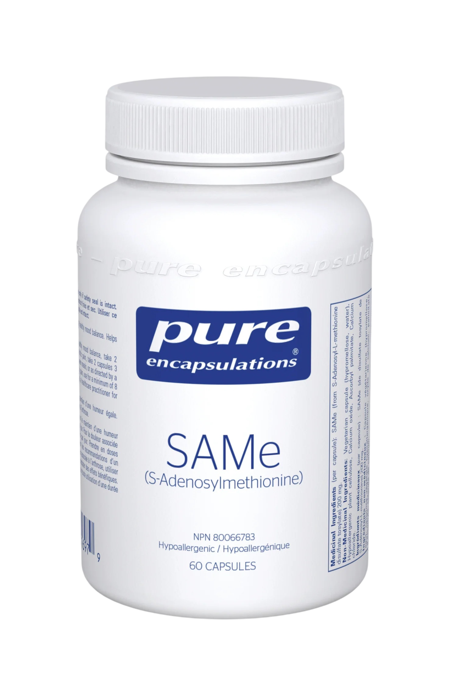 Pure Encapsul SAMe (S-Adenosylmethionine) at Happier Grocery