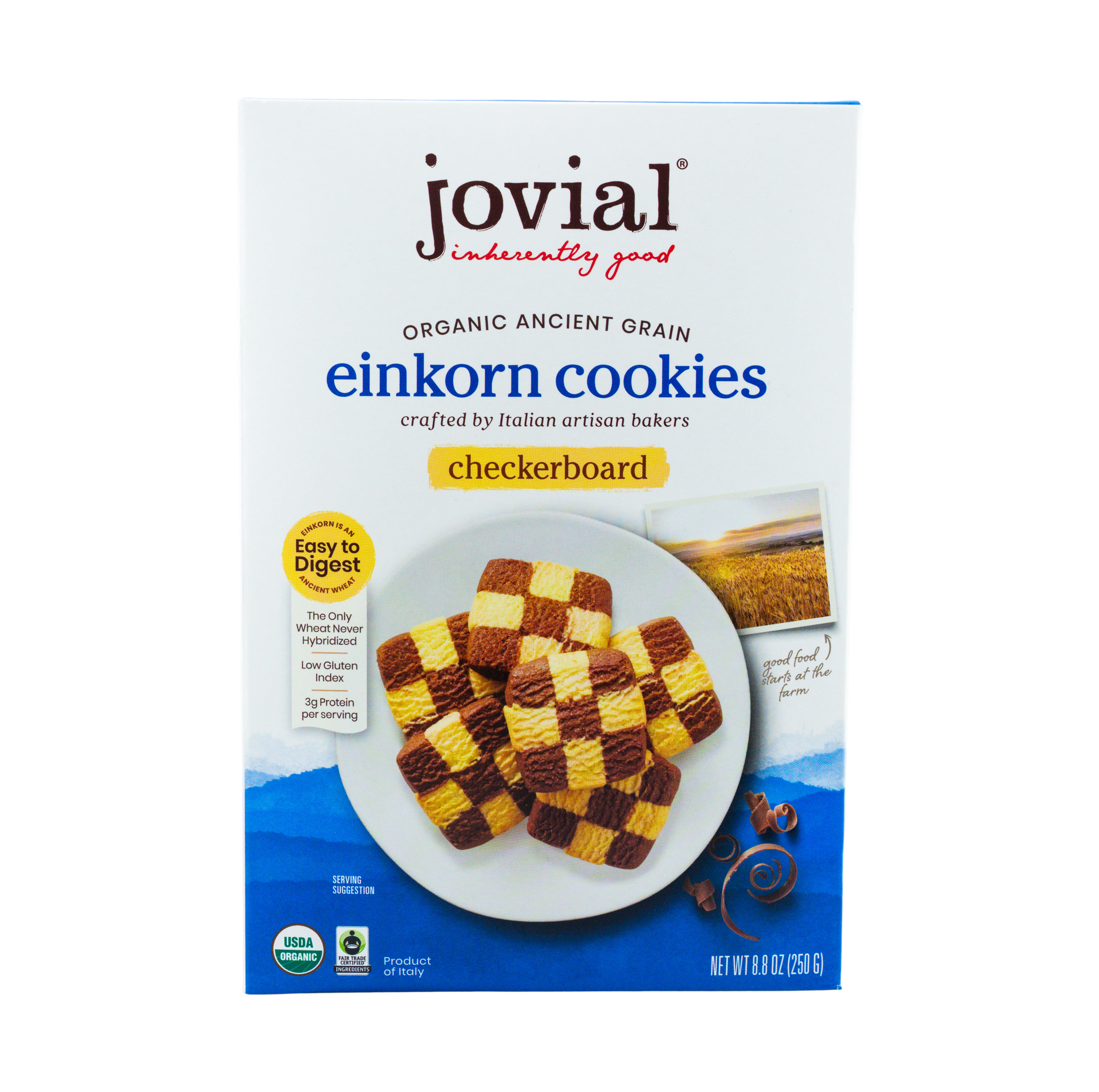 Jovial Einkorn Checkerboard Cookies at Happier Grocery