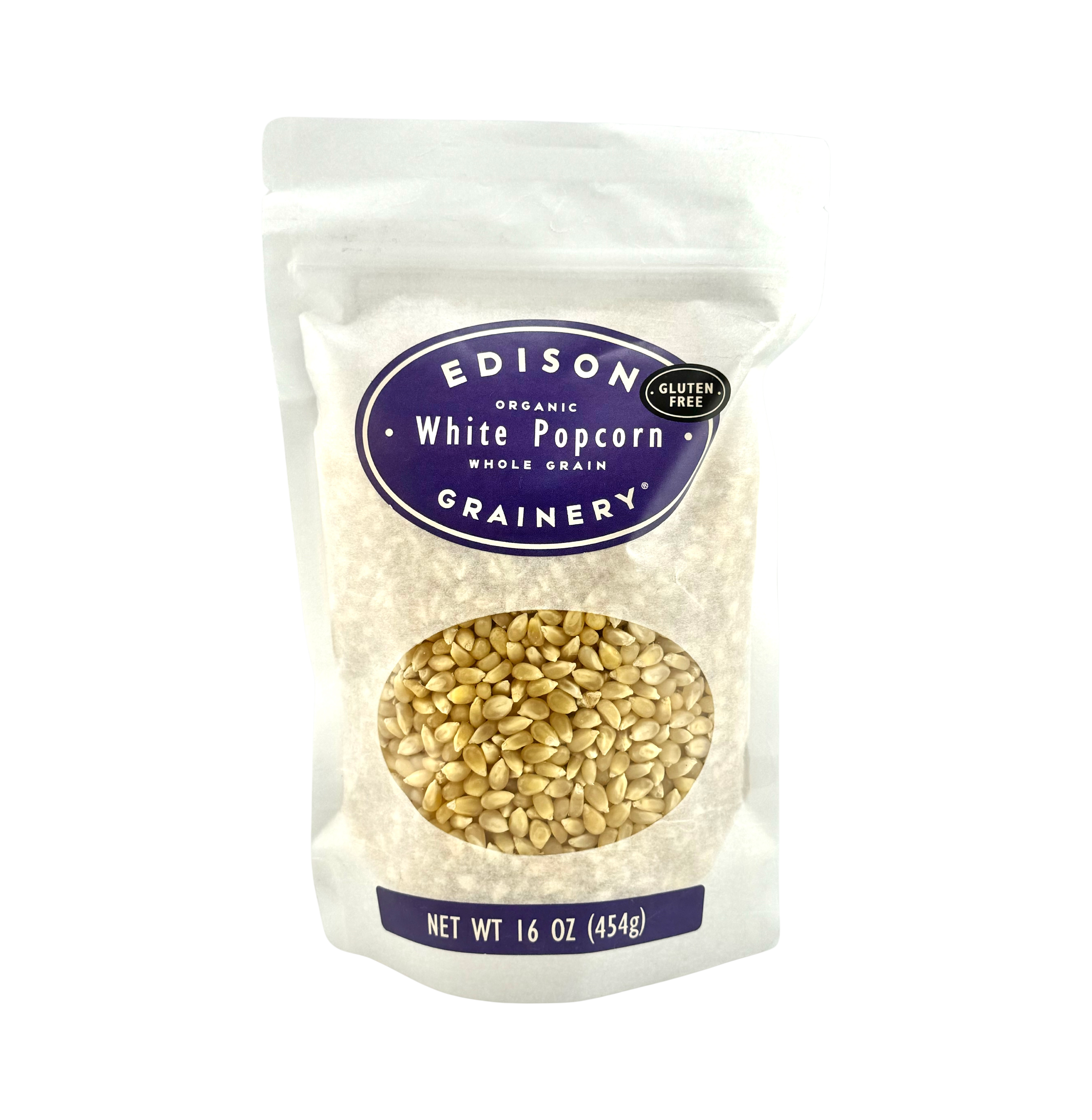 Edison Organic White Popcorn at Happier Grocery