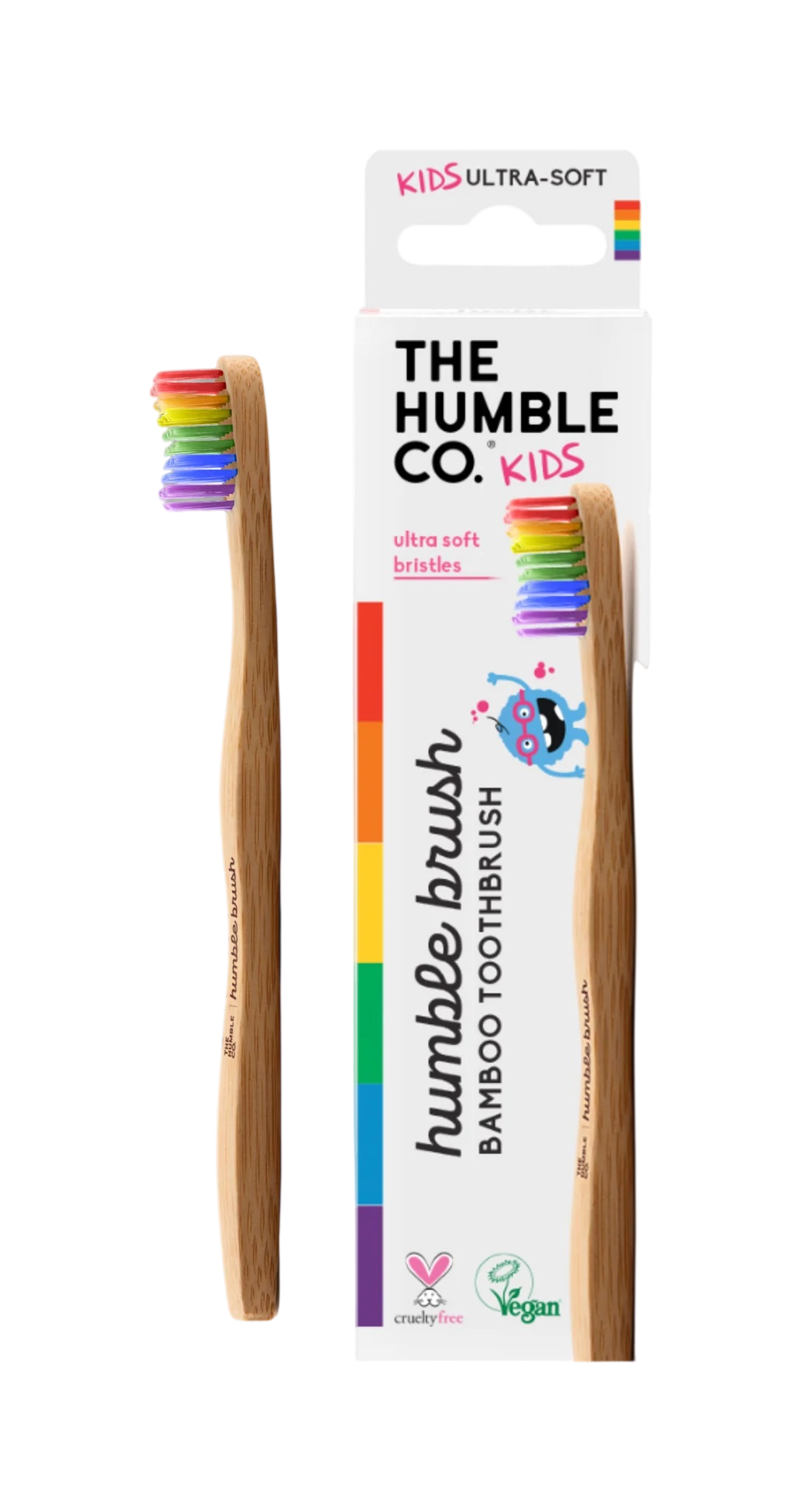Humble Rainbow Toothbrush Kids at Happier Grocery