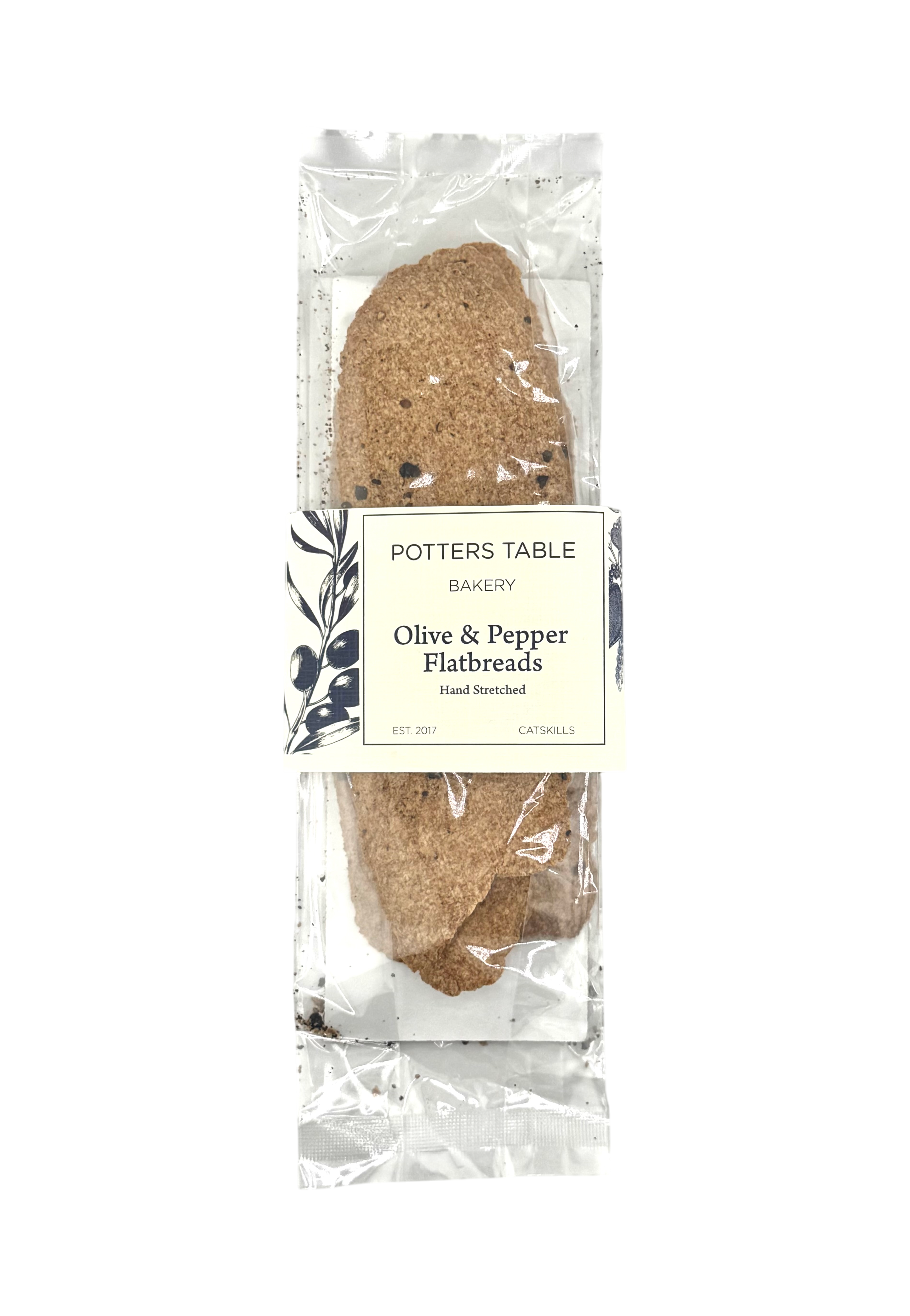 Potters Table Seeded Olive Oil Flatbreads