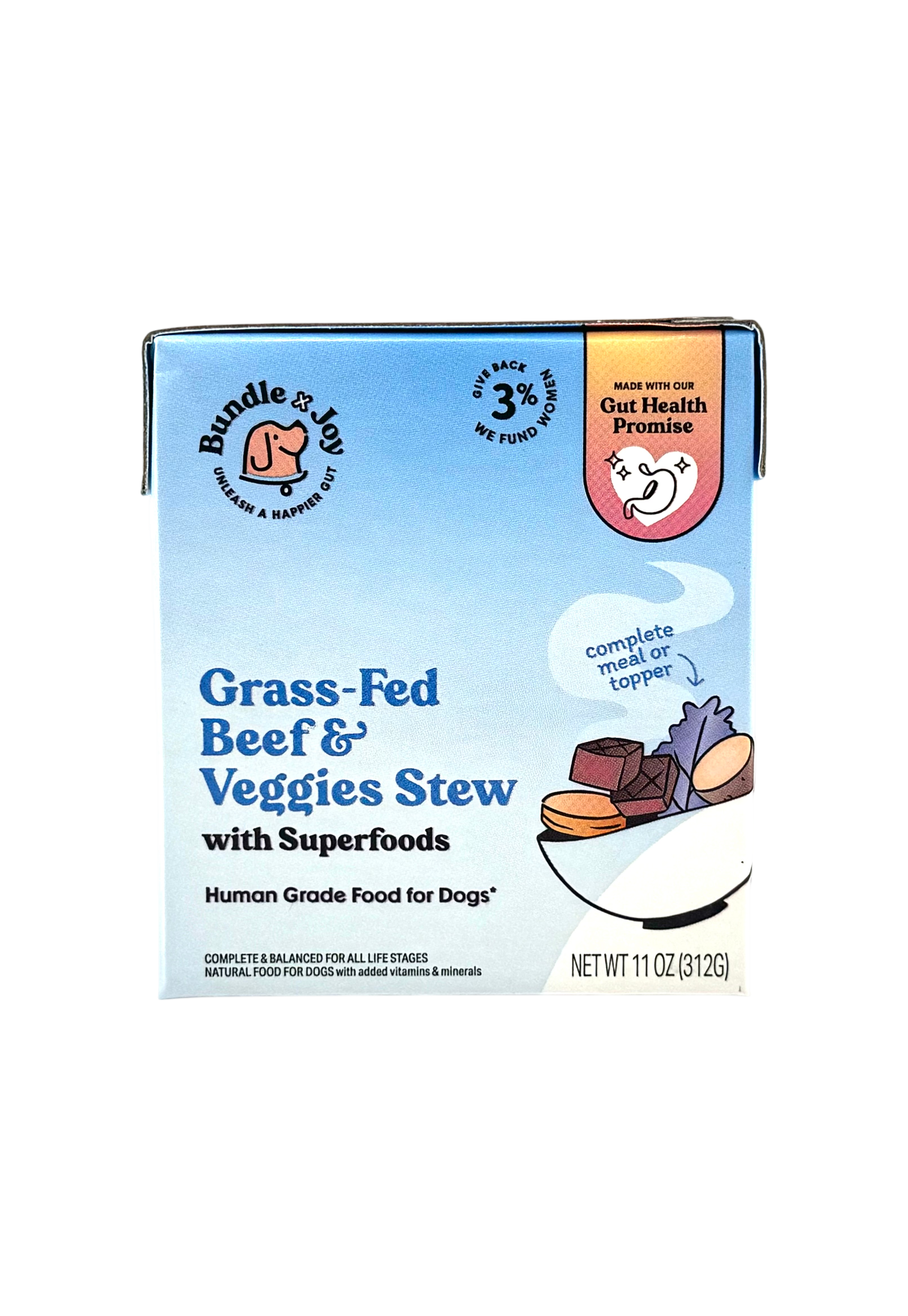 Bundle x Joy Dog Beef Veg Stew at Happier Grocery