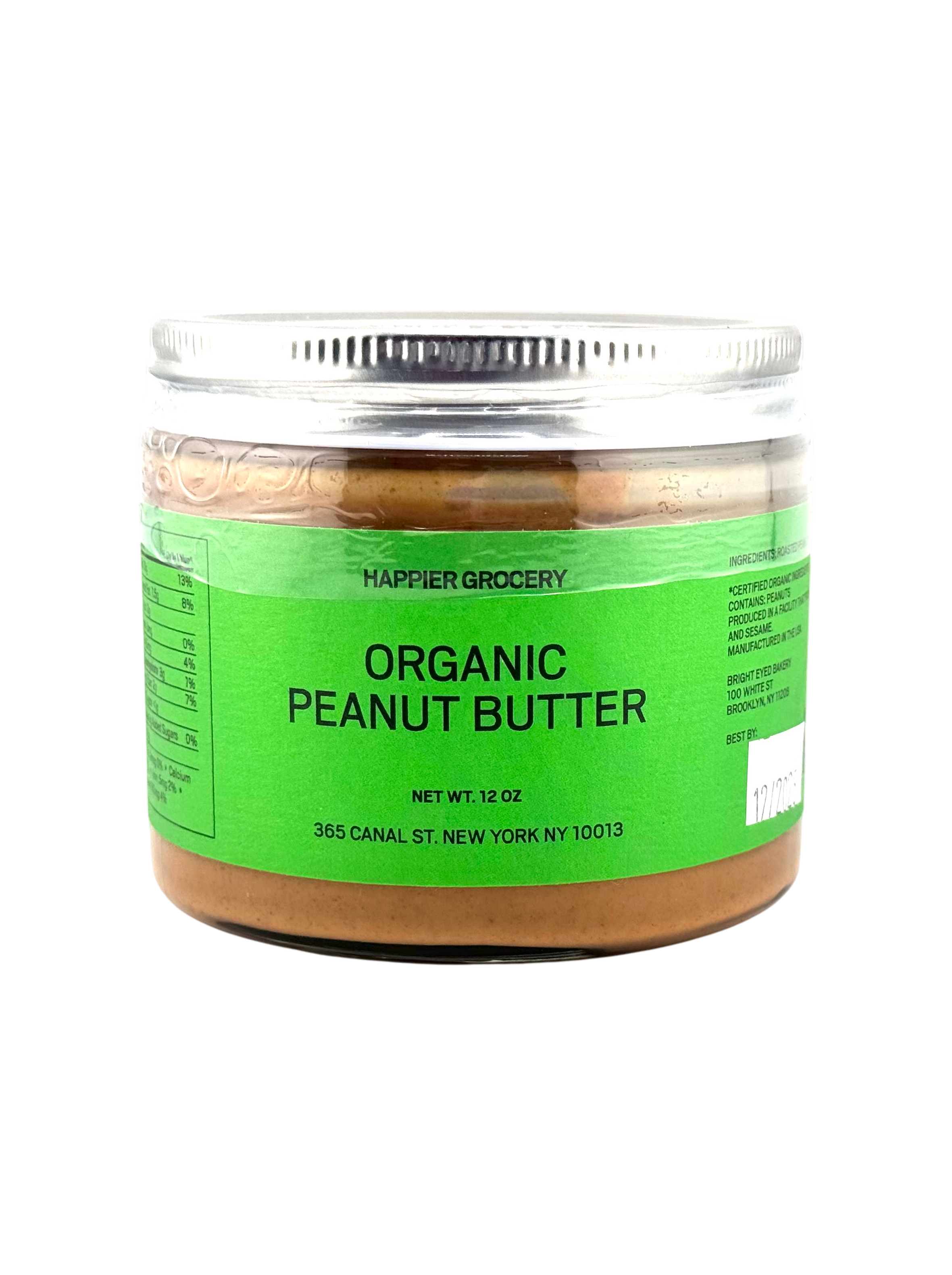Happier Peanut Butter at Happier Grocery