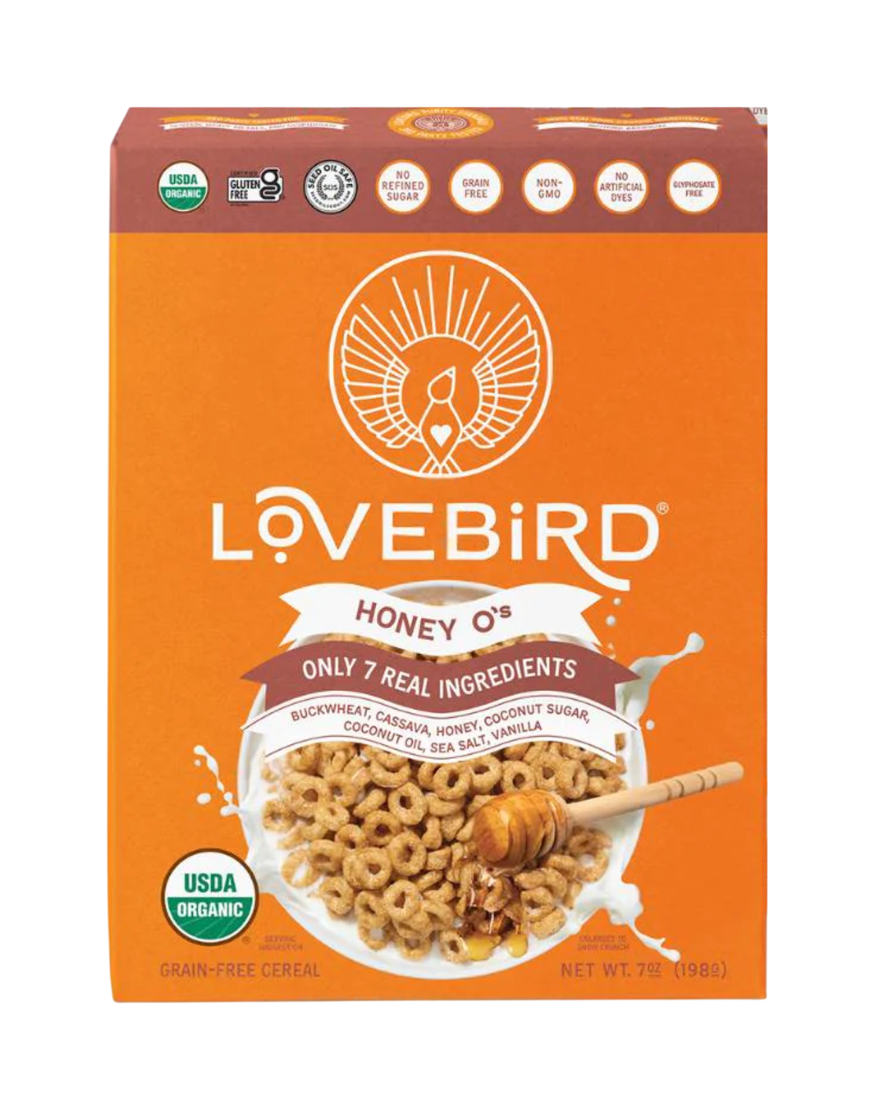 Lovebird Protein Cereal - Honey
