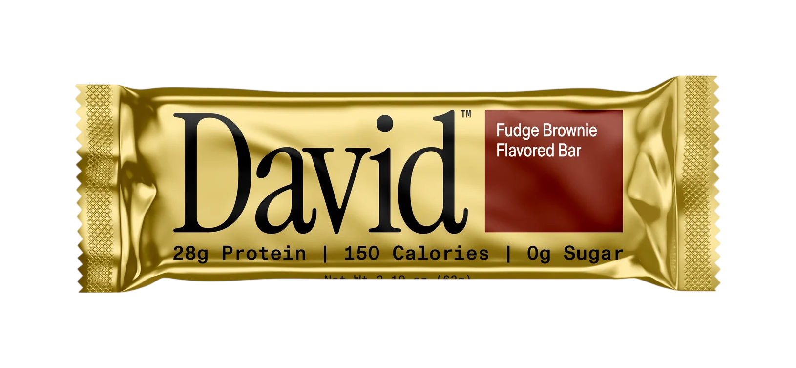 David Double Fudge Brownie Bar