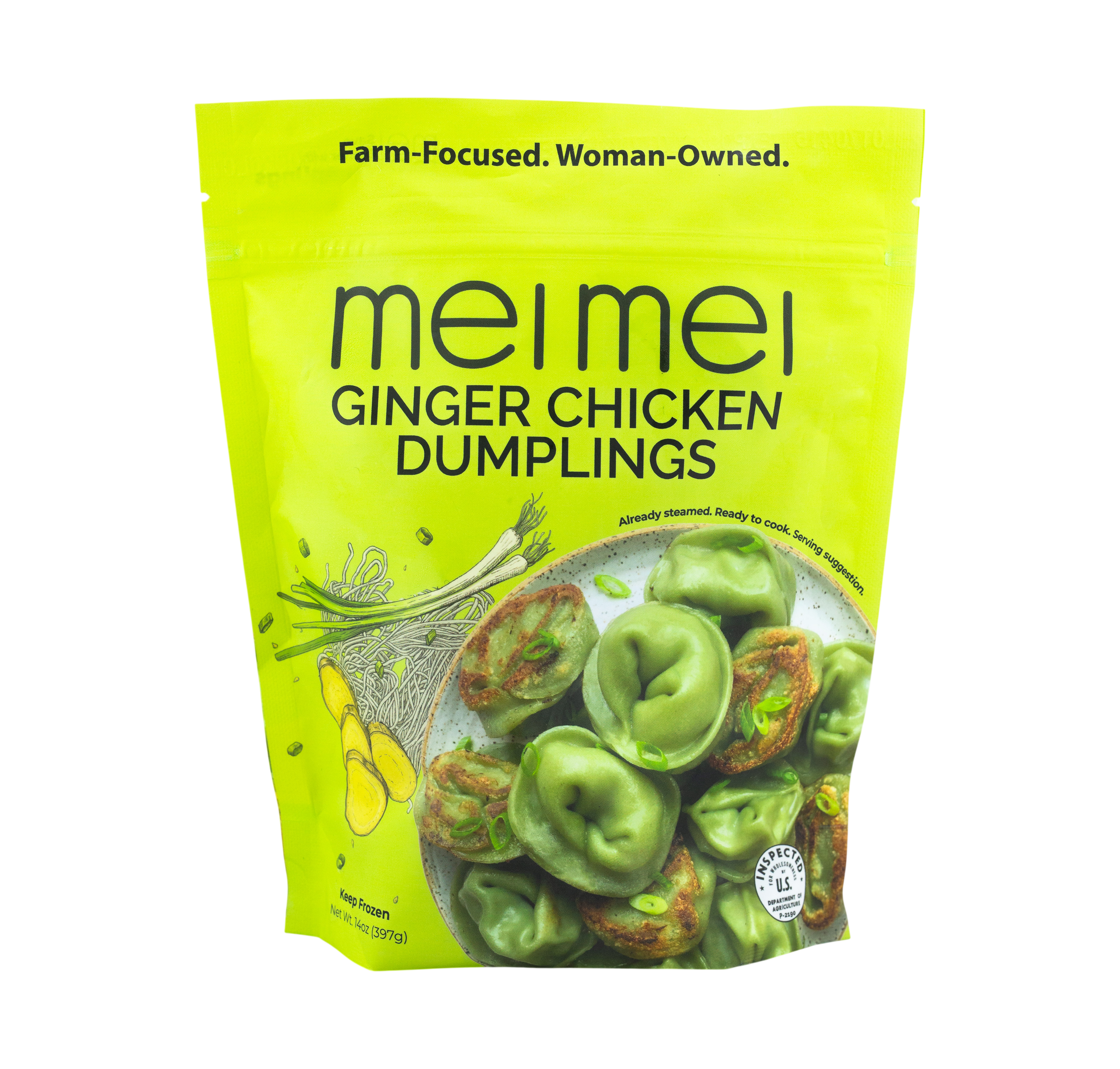 Mei Mei Dumplings Ginger Chicken at Happier Grocery