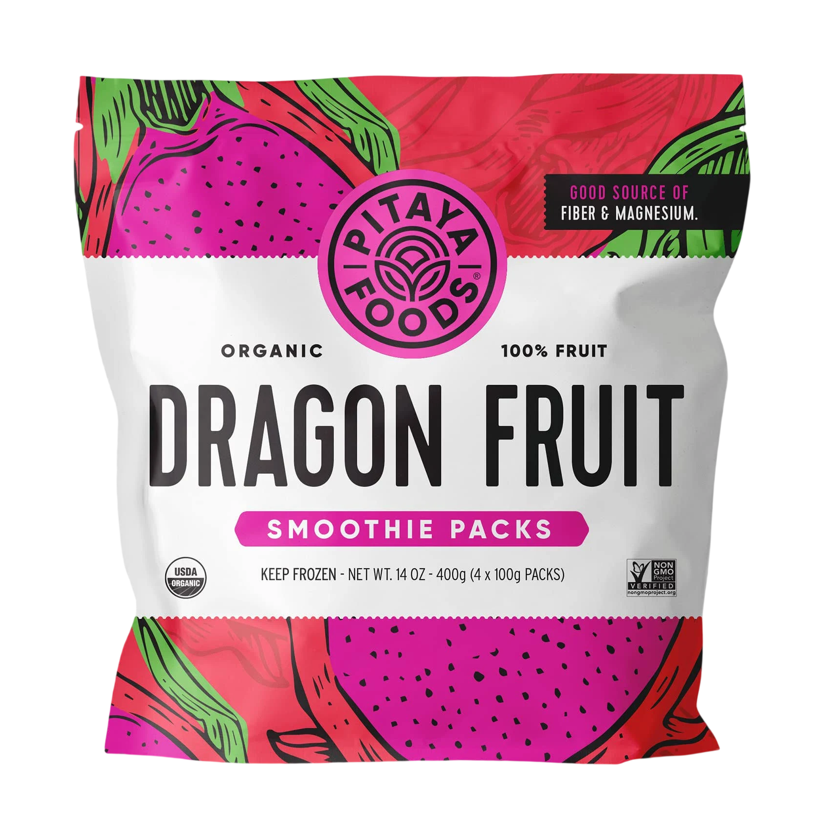Pitaya Organic Dragon Fruit Smoothie Packs at Happier Grocery