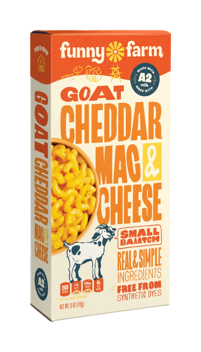Funny Farm Goat Mac N Cheese at Happier Grocery