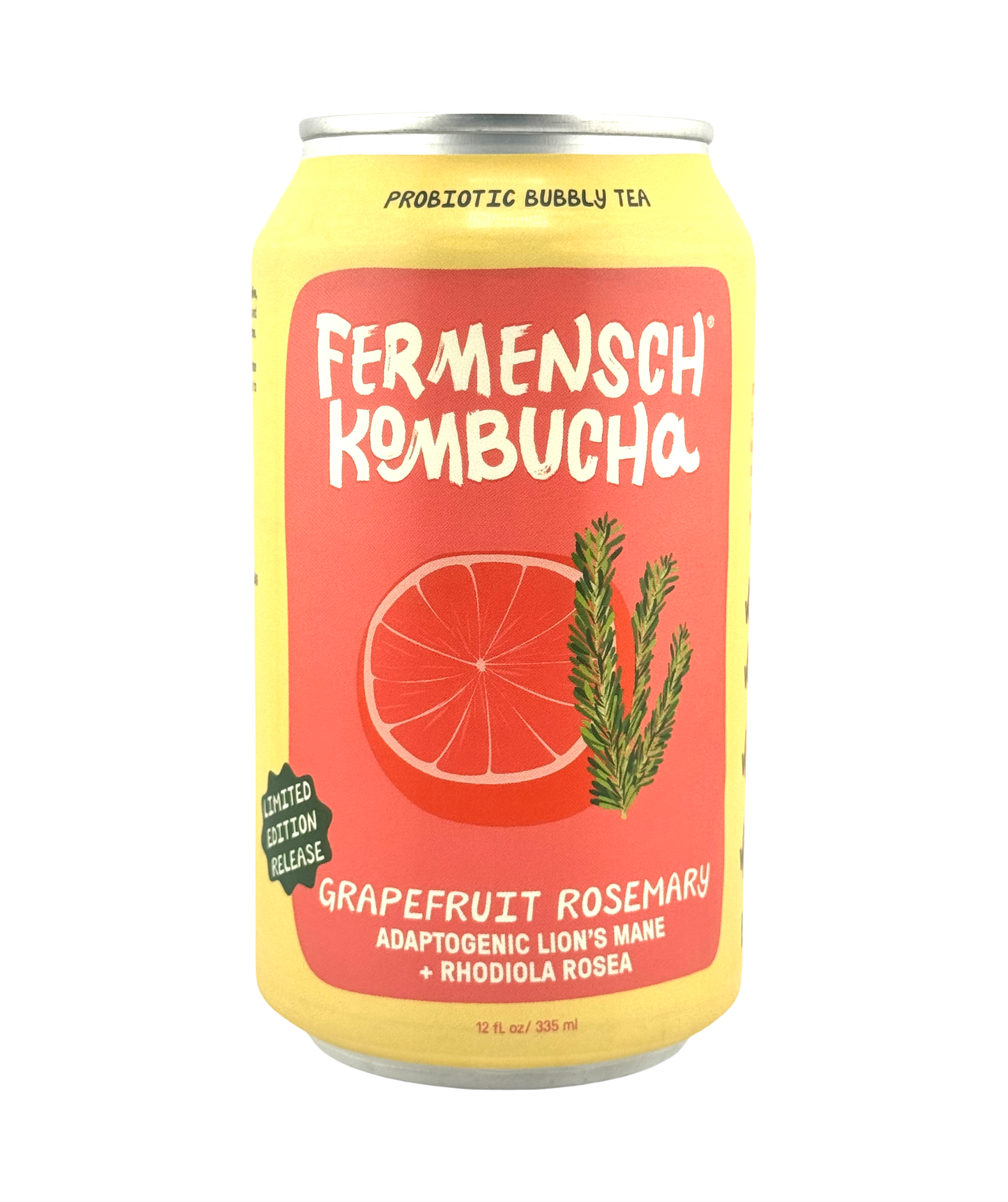 Fermensch Grapefruit Rosemary Kombucha at Happier Grocery