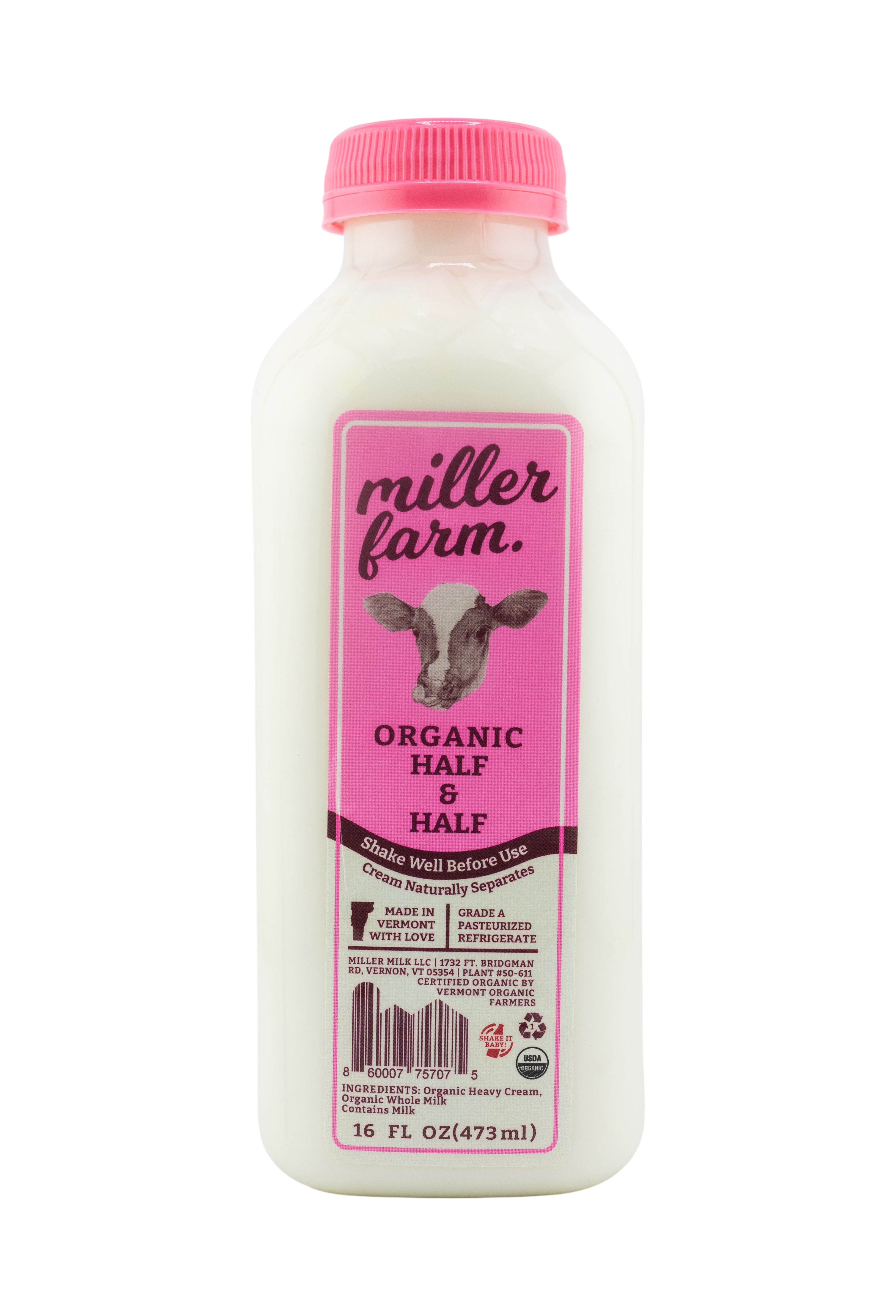 Miller Farm Half & Half at Happier Grocery