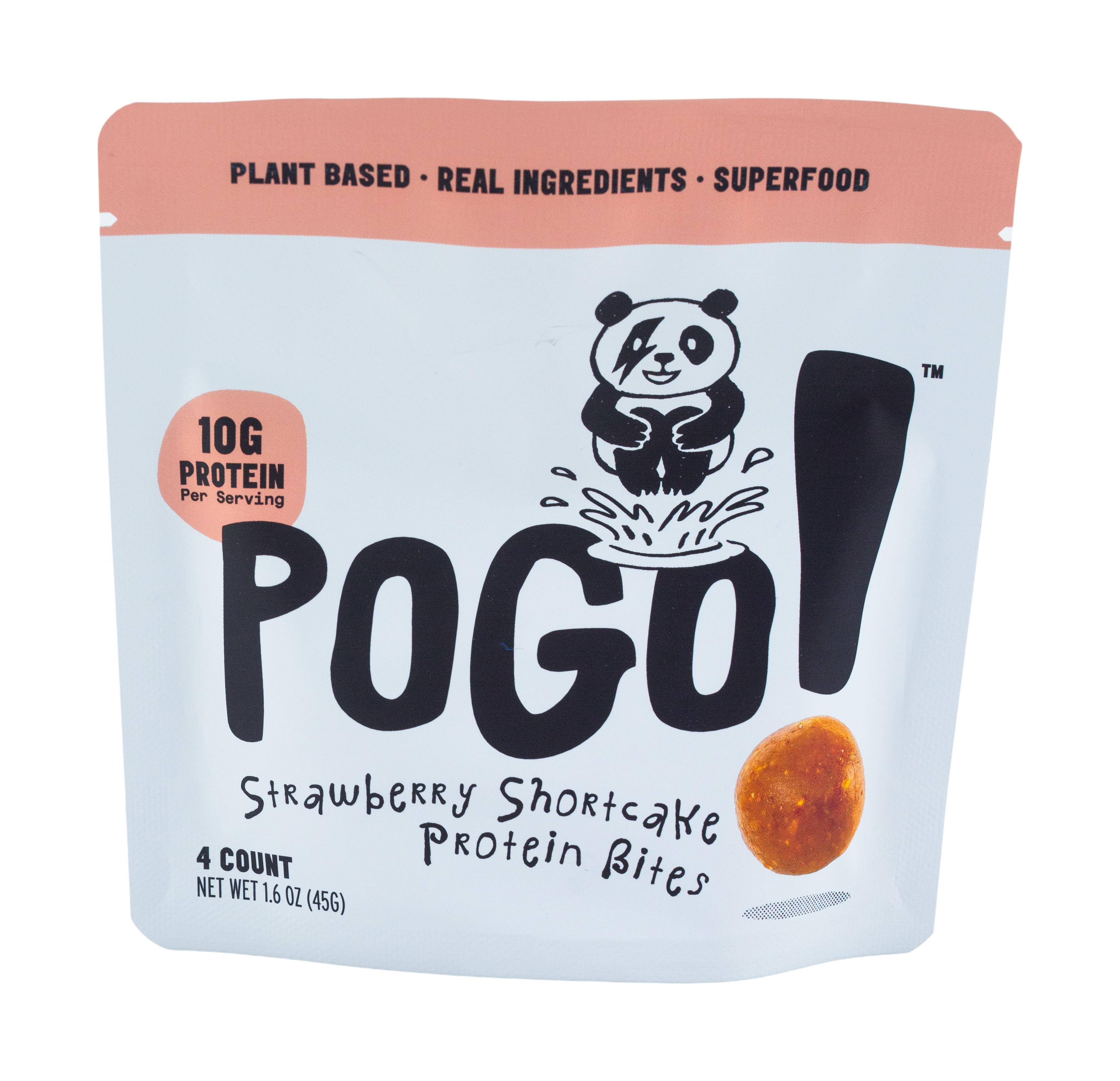 POGO! Strawberry Shortcake Protein Bites at Happier Grocery