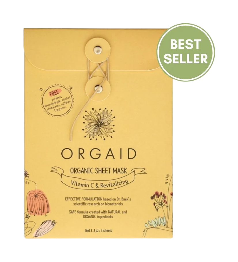 ORGAID Vitamin C & Revital Mask at Happier Grocery