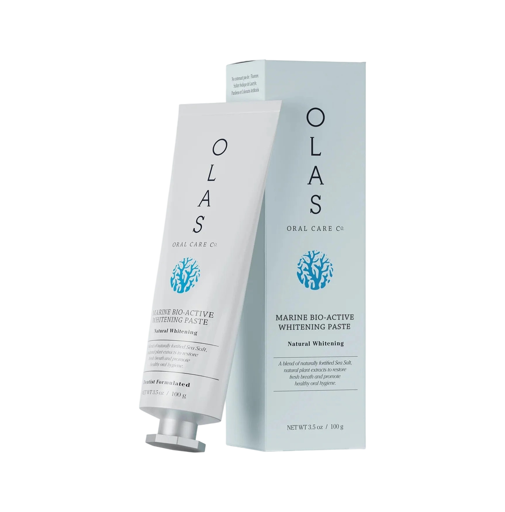 Olas Marine Bio-Active Whitening Toothpaste at Happier Grocery
