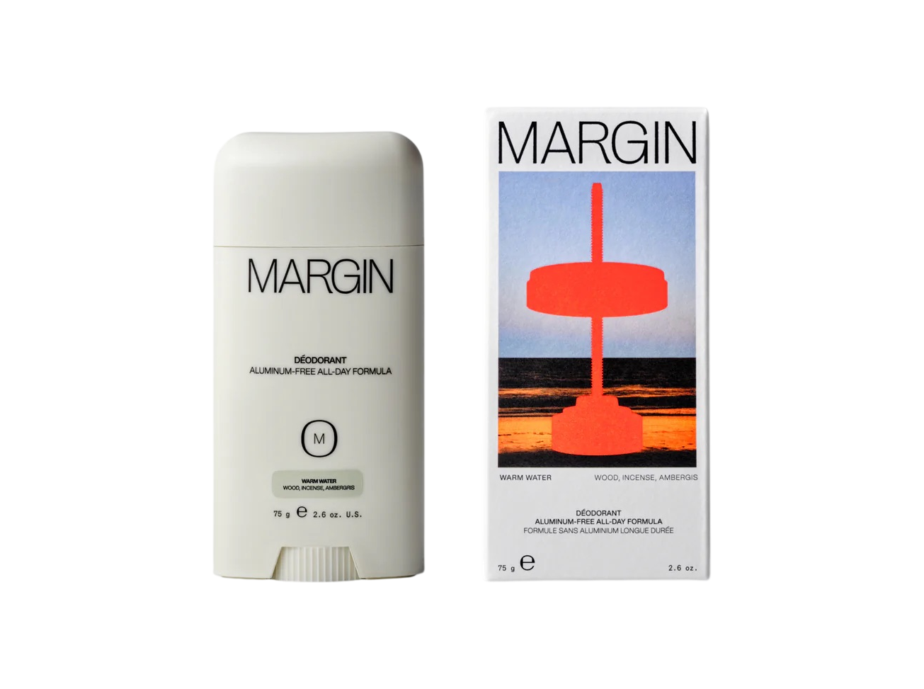 Margin Deodorant Warm Waters at Happier Grocery